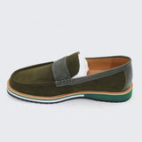 THE OLIVE STRIDE LOAFERS