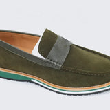 THE OLIVE STRIDE LOAFERS