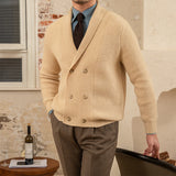 THE WINDSOR DOUBLE-BREASTED CARDIGAN