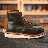 THE DARK GREEN ONYX TRAIL BOOTS